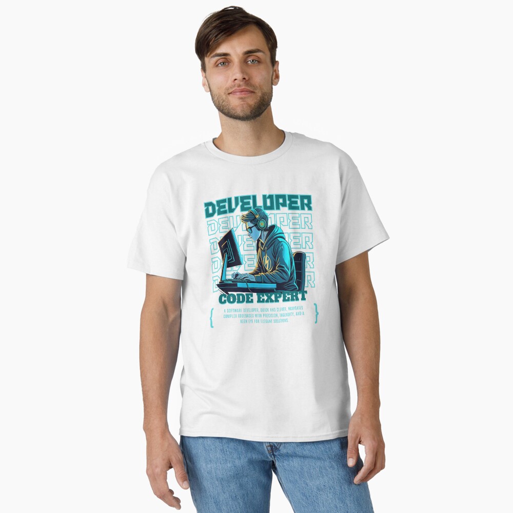 Item preview, Classic T-Shirt designed and sold by TheBitwiseShop.