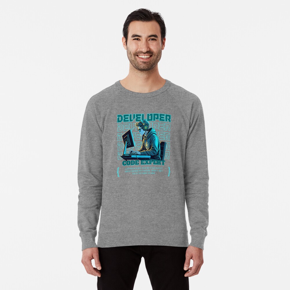 Item preview, Lightweight Sweatshirt designed and sold by TheBitwiseShop.