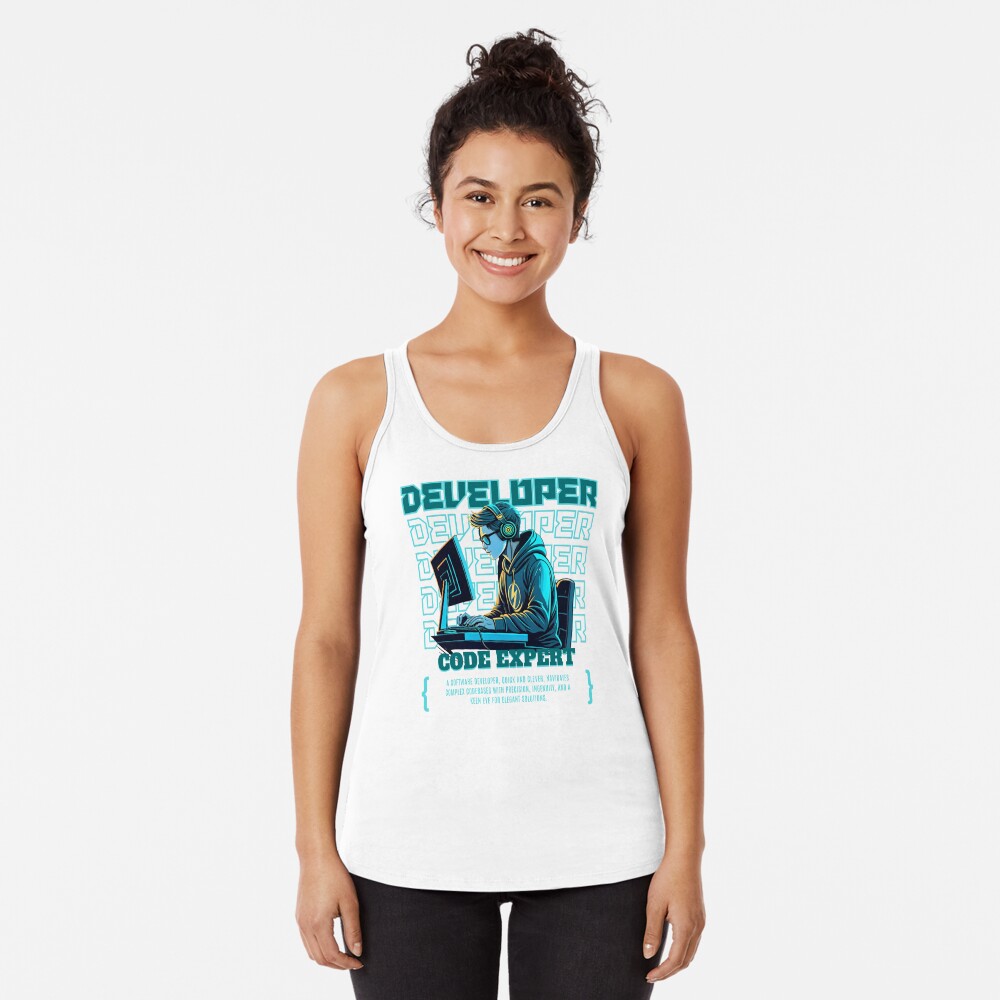 Item preview, Racerback Tank Top designed and sold by TheBitwiseShop.