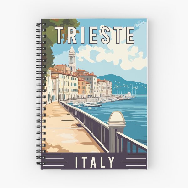 Item preview, Explore the Adriatic Gem Trieste in Italy - Travel Art designed and sold by turtlestart.