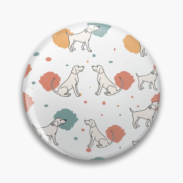 Item preview, seamless pattern with dogs	 designed and sold by CreativebyTKK.