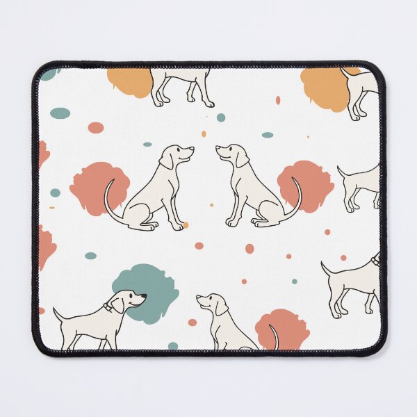 Item preview, seamless pattern with dogs	 designed and sold by CreativebyTKK.