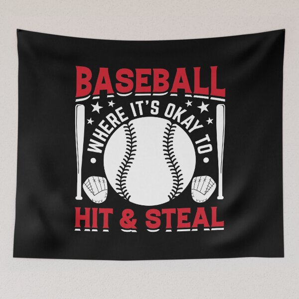 Item preview, Baseball Retro Sport Art designed and sold by Back2Collage.