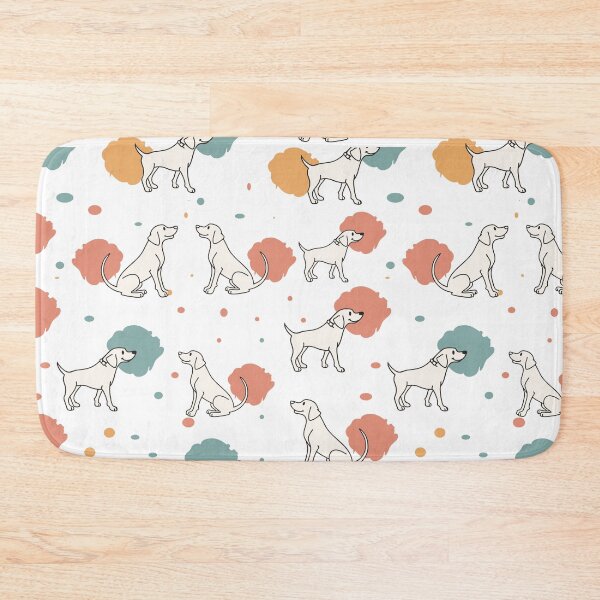 Item preview, seamless pattern with dogs	 designed and sold by CreativebyTKK.