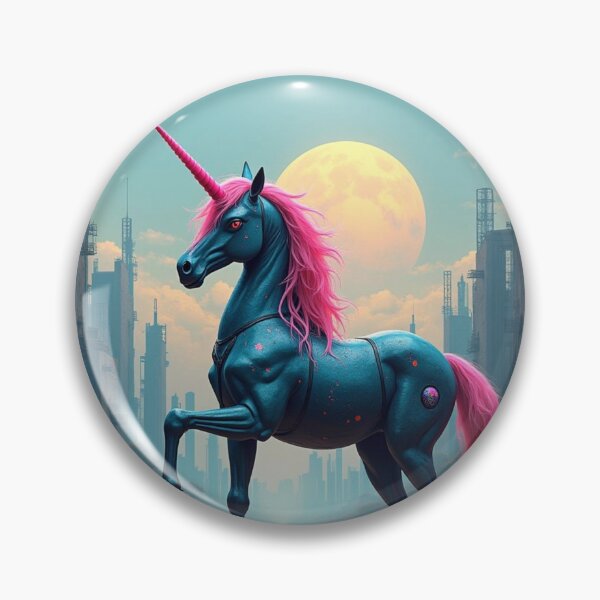Item preview, Pink electric dreams unicorn designed and sold by PhilDreams.