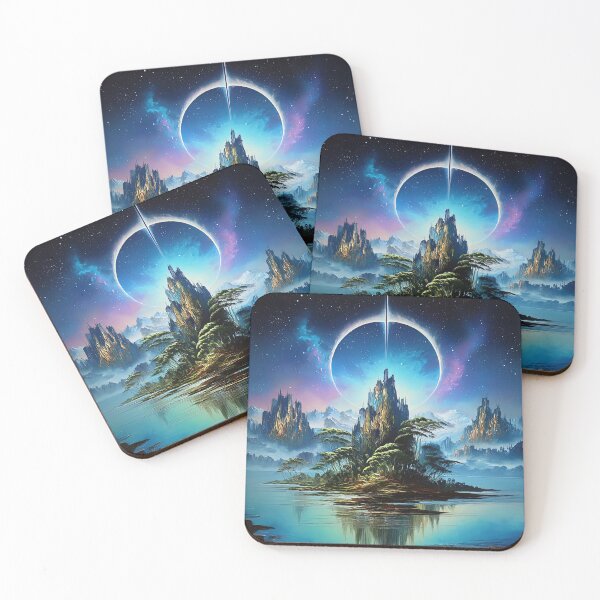 Item preview, Celestial Citadel: A Moonlit Sanctuary designed and sold by bloorose.