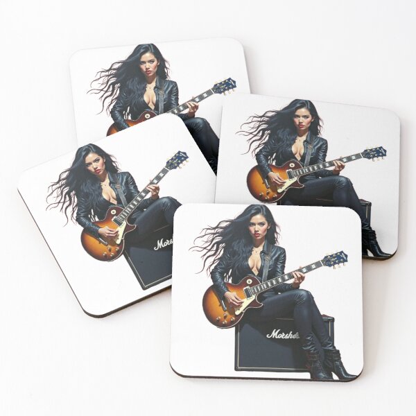 Item preview, “Electric Harmonies: The Guitarist and his Bewitching Riffs” designed and sold by CHRIST5000.