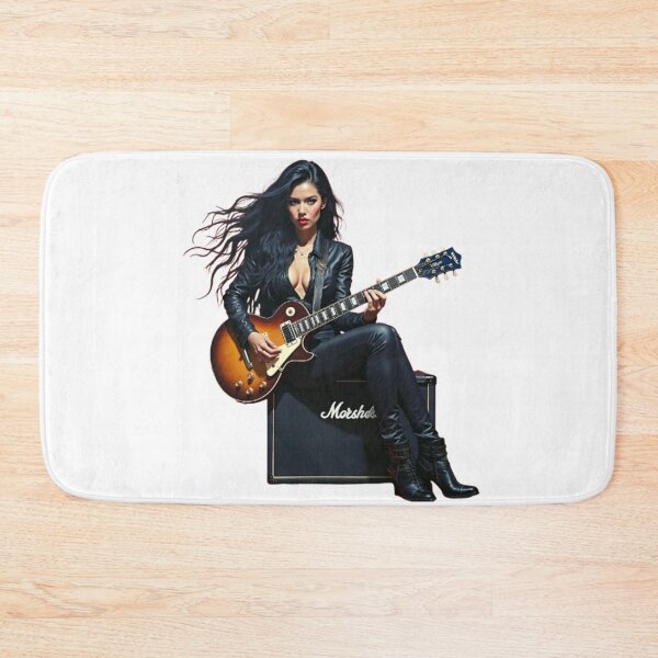 Item preview, “Electric Harmonies: The Guitarist and his Bewitching Riffs” designed and sold by CHRIST5000.
