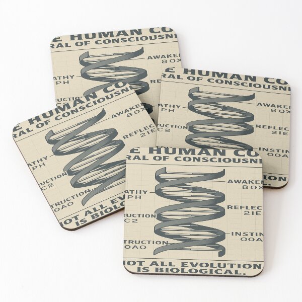Item preview, THE HUMAN CODE – Spiral of Consciousness designed and sold by LOGOSINTERIUM.