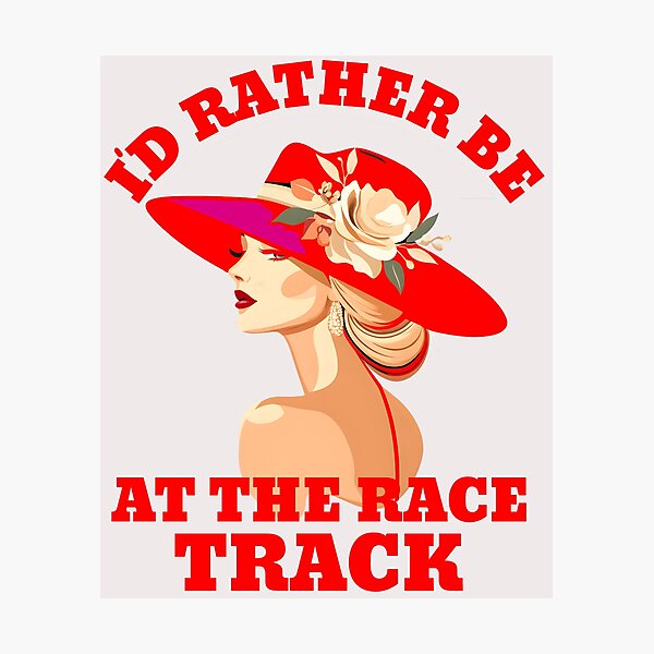 Item preview, Derby day I'd Rather be at the race track 2025 designed and sold by erozzz.