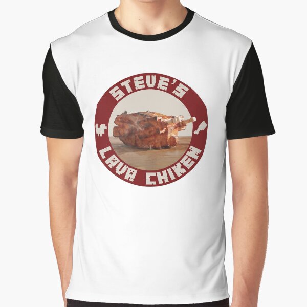 Vista previa del artículo con la obra «Pollo de lava de Steve 2», diseñado y vendido por catnolioo.