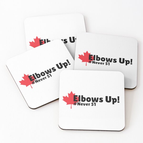 Item preview, Elbows Up! Canada is not for sale #Never51 - maple leaf designed and sold by jessicaleah15.