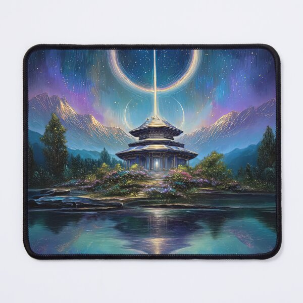 Item preview, Astral Ascent: The Luminescent Pagoda designed and sold by bloorose.