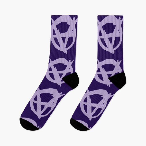 Artikelvorschau, Anarchy in Distress - Upside down Anarchy (lavender) entworfen und verkauft von Thelittlelord.