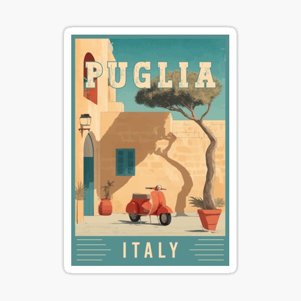 Item preview, Explore Southern Charm of Puglia in Italy - Travel Art designed and sold by turtlestart.
