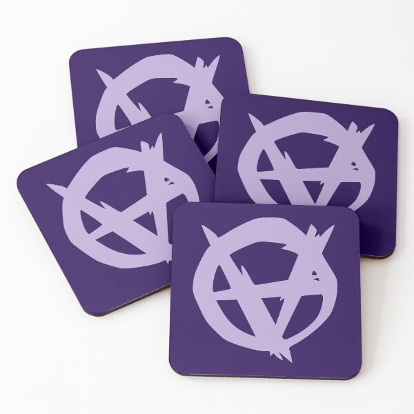 Artikelvorschau, Anarchy in Distress - Upside down Anarchy (lavender) entworfen und verkauft von Thelittlelord.