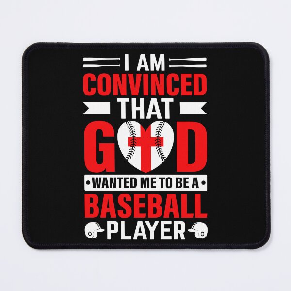 Item preview, God Wanted me to be a Baseball Player Retro Sport Art designed and sold by Back2Collage.