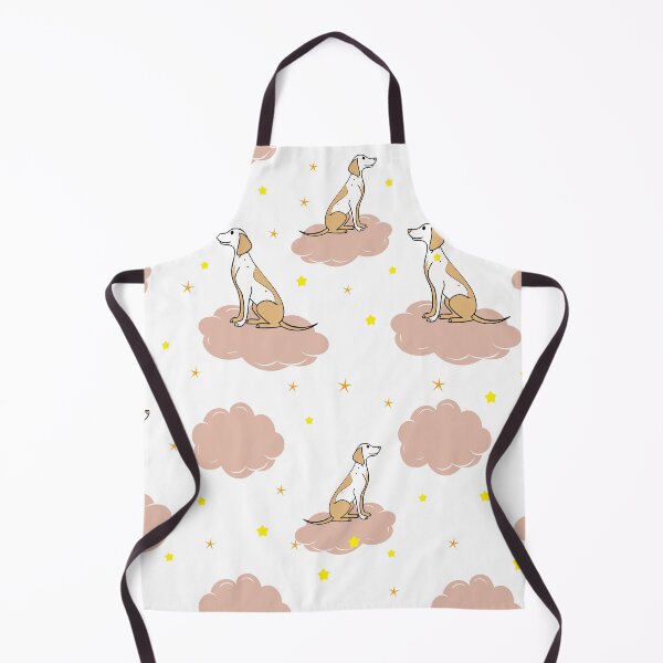 Item preview, seamless pattern with dog, cloud and sky	 designed and sold by CreativebyTKK.