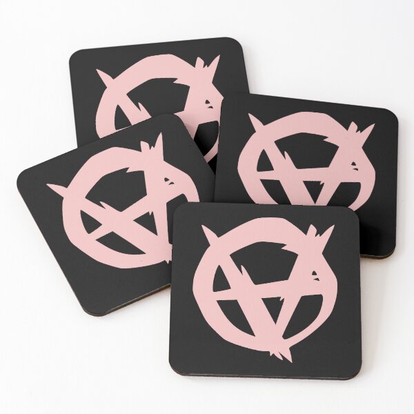 Artikelvorschau, Anarchy in Distress - Upside down Anarchy (dusty pink) entworfen und verkauft von Thelittlelord.