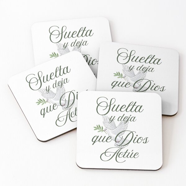 Item preview, Let go and let God Christian Quote in Spanish  designed and sold by Tienda-Vane.