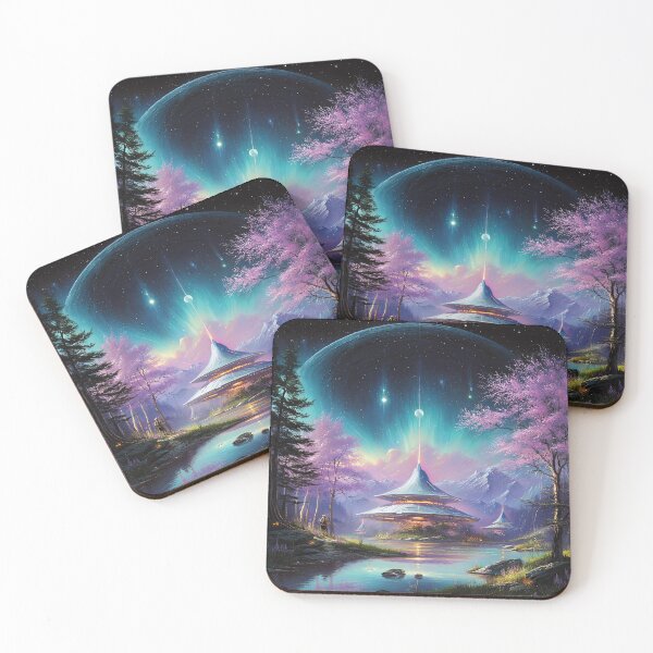 Item preview,  Ethereal Landing: A Cosmic Sanctuary designed and sold by bloorose.