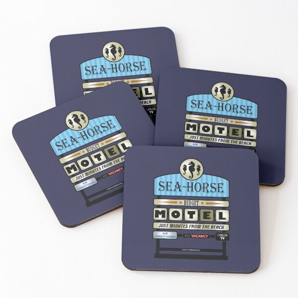 Item preview, Sea Horse Motel designed and sold by GloopTrekker.