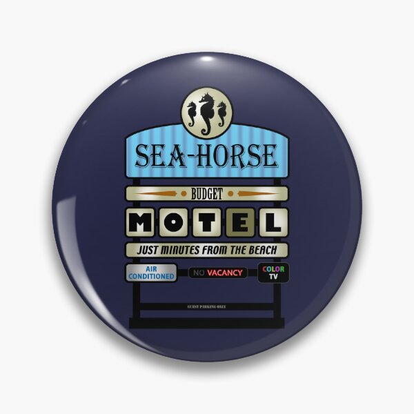 Item preview, Sea Horse Motel designed and sold by GloopTrekker.