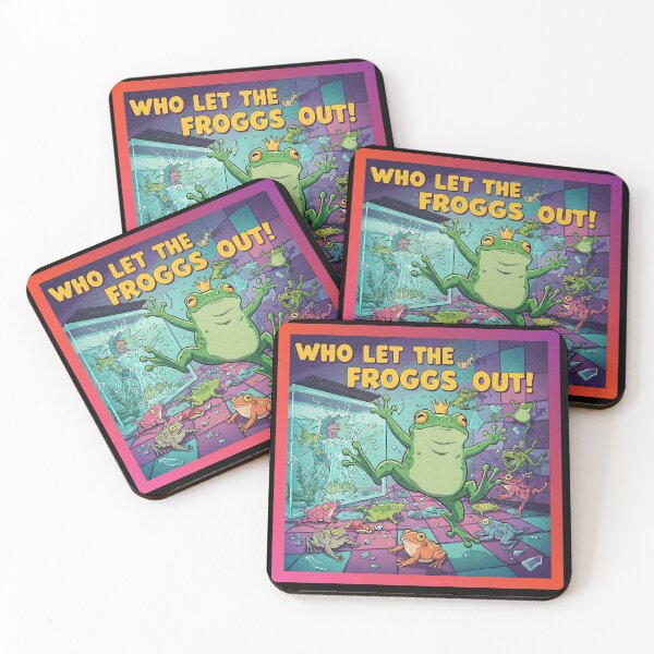 Item preview, Who Let The Frogs Out designed and sold by SurrealArtSzysz.