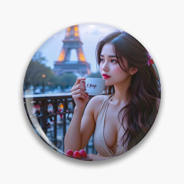 Item preview, Parisian Bliss: Sipping on K-Pop Love designed and sold by Fantabulous.