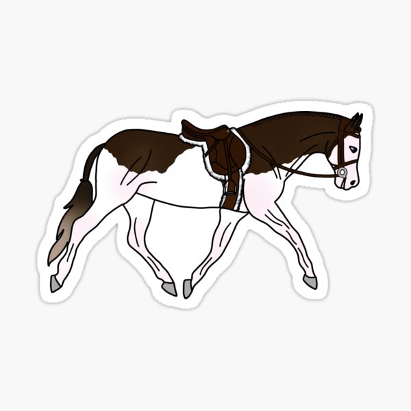 Aperçu de l'œuvre Cheval de chasse Bay Splash créée et vendue par Trotting Hooves.