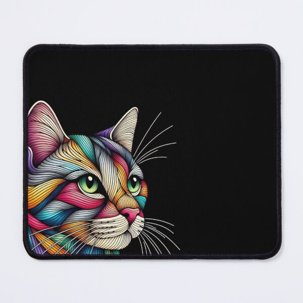 Item preview, Cat Head Mandala Design – Elegant AI Art for Clothing, Accessories & Stylish Animal-Inspired Fashion Gifts designed and sold by knalpot-design.