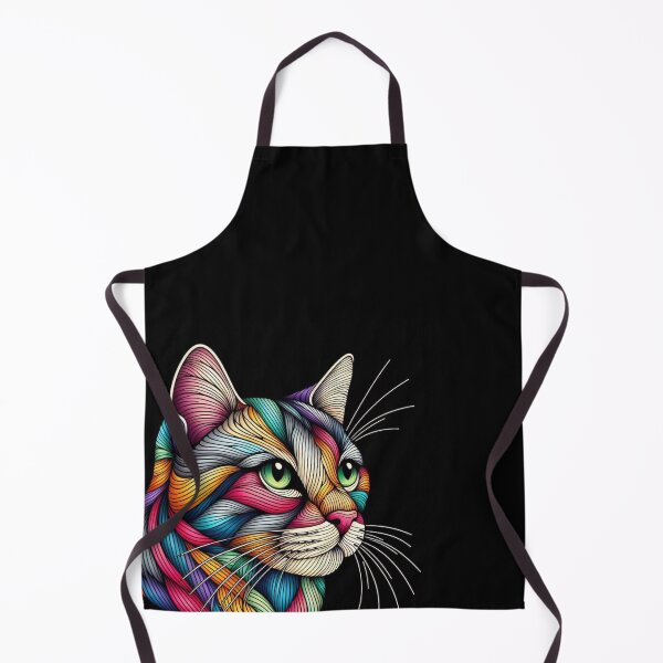 Item preview, Cat Head Mandala Design – Elegant AI Art for Clothing, Accessories & Stylish Animal-Inspired Fashion Gifts designed and sold by knalpot-design.