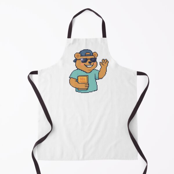 Item preview, Friendly Alpha Bear with a book. 90's Music power. designed and sold by Lunaria Arts.