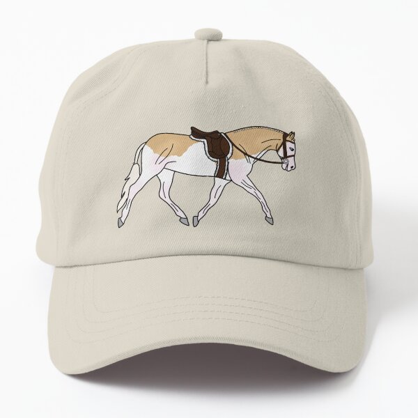 Aperçu de l'œuvre Cheval de chasse Palomino Splash créée et vendue par Trotting Hooves.