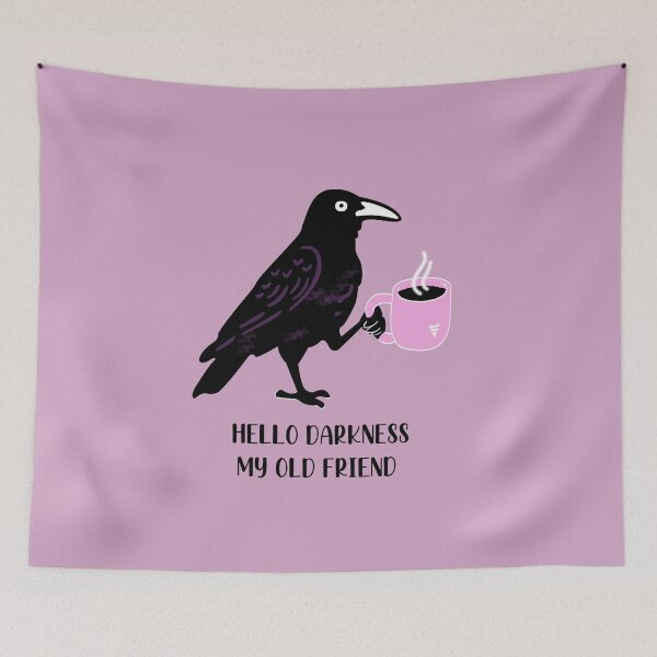 Item preview, Hello Darkness designed and sold by witchlingart.