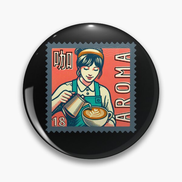 Item preview, Aroma of Coffee - Vintage Stamp Design designed and sold by No1RetroStamps.