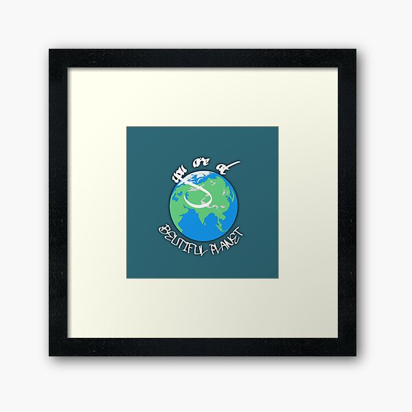 Item preview, You are at beautiful planet - Digital illustration  designed and sold by Artpist.
