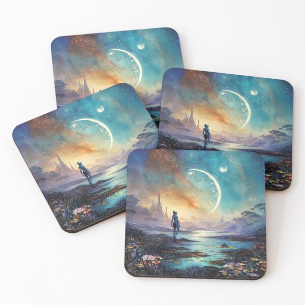 Item preview, Lunar Reverie: A Distant Shore's Embrace designed and sold by bloorose.