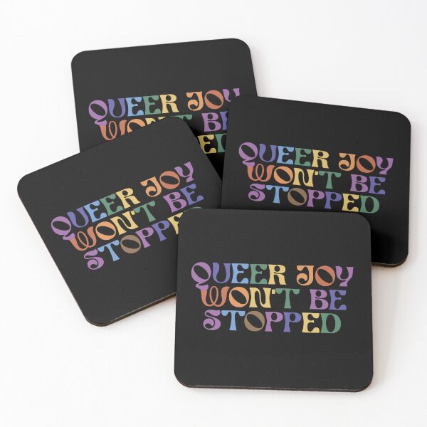 Item preview, Queer Joy Won't Be Stopped designed and sold by kjanedesigns.