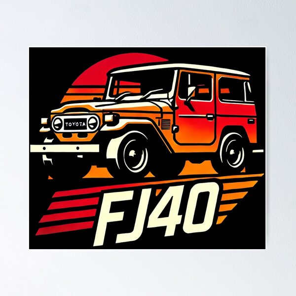 Item preview, FJ40  designed and sold by TheArtOfCar.