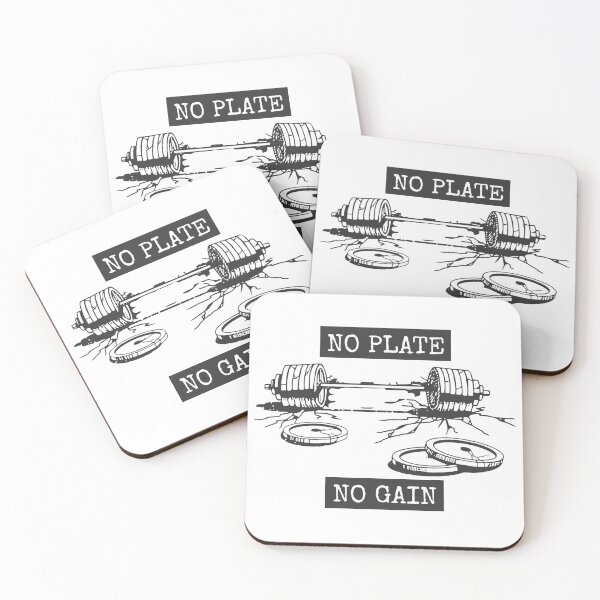 Item preview, No plate - No gain, Gym Discipline weightlifting designed and sold by Superiors-s.