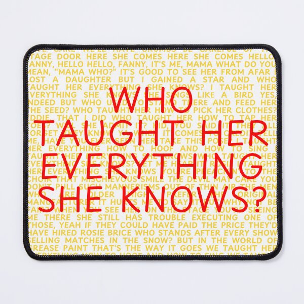 Item preview, Funny Girl lyrics designed and sold by broadwaygirl142.