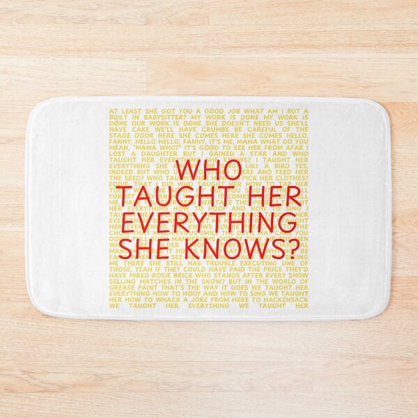 Item preview, Funny Girl lyrics designed and sold by broadwaygirl142.