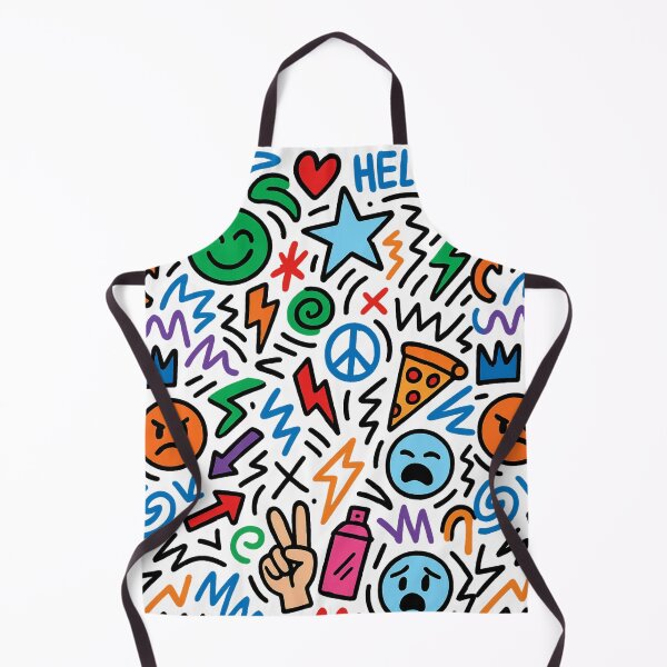Item preview, Graffiti Street Art Patterns – Colorful and Dynamic Design designed and sold by VIBE CRAFT STUDIO.