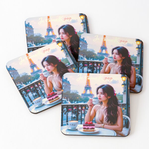 Item preview, Je T'aime Kpop: Sipping on K-Pop Love designed and sold by Fantabulous.