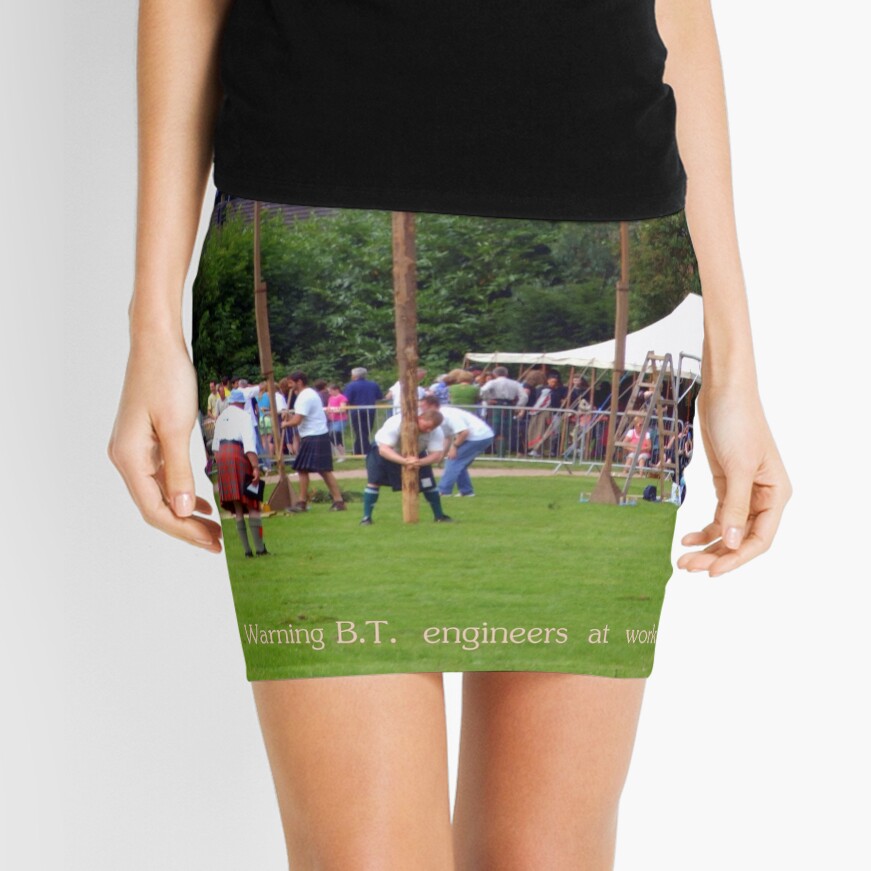 B.T. Engineers Mini Skirt
