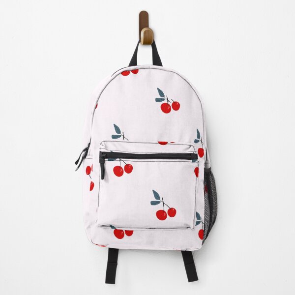 Item preview, Cute Cherry Pattern Aesthetic – Baby Pink & Red Background designed and sold by TropicalTrails.