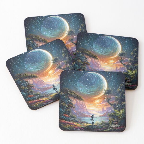 Item preview, Planetary Vista: A Distant Horizon's Glow designed and sold by bloorose.