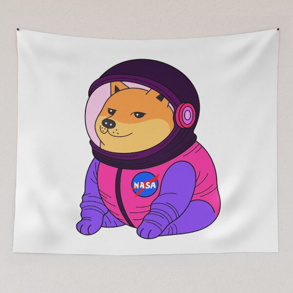 Item preview, Cheems astronaut, Cheems meme the puppy designed and sold by DibujandoPorfa.