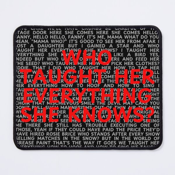 Item preview, Funny Girl lyrics designed and sold by broadwaygirl142.